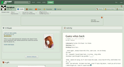 Desktop Screenshot of horakon.deviantart.com
