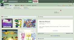 Desktop Screenshot of ceviana.deviantart.com