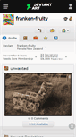 Mobile Screenshot of franken-fruity.deviantart.com