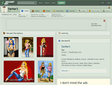 Tablet Screenshot of darmar3.deviantart.com