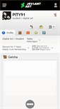 Mobile Screenshot of pity91.deviantart.com