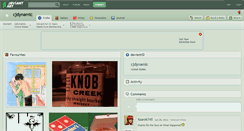 Desktop Screenshot of cjdynamic.deviantart.com