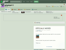 Tablet Screenshot of gabgabgab12.deviantart.com