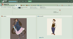 Desktop Screenshot of mizui-tk.deviantart.com