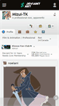 Mobile Screenshot of mizui-tk.deviantart.com