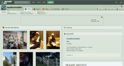 Desktop Screenshot of headlessmaiden.deviantart.com