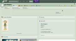 Desktop Screenshot of miss-belgium.deviantart.com