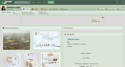 Desktop Screenshot of mamoru-chan.deviantart.com