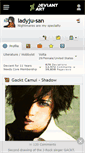 Mobile Screenshot of ladyju-san.deviantart.com