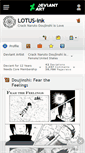 Mobile Screenshot of lotus-ink.deviantart.com