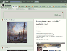 Tablet Screenshot of designtu.deviantart.com