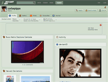 Tablet Screenshot of corbepippo.deviantart.com