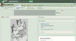 Desktop Screenshot of belly-pain-club.deviantart.com