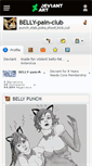 Mobile Screenshot of belly-pain-club.deviantart.com