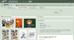 Desktop Screenshot of kit1414.deviantart.com