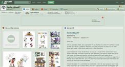 Desktop Screenshot of perfectblue97.deviantart.com