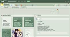 Desktop Screenshot of kyoumaki.deviantart.com