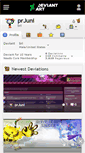 Mobile Screenshot of prjuni.deviantart.com