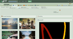 Desktop Screenshot of nerevane.deviantart.com
