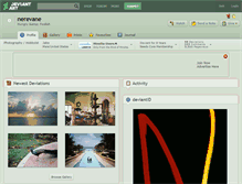 Tablet Screenshot of nerevane.deviantart.com
