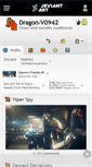 Mobile Screenshot of dragon-v0942.deviantart.com