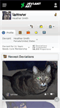 Mobile Screenshot of iamww.deviantart.com