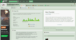 Desktop Screenshot of finalfantasyluvers.deviantart.com