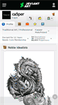 Mobile Screenshot of ca5per.deviantart.com