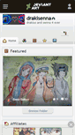Mobile Screenshot of drakisenna.deviantart.com