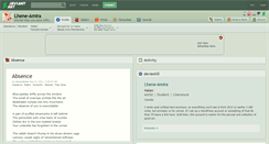 Desktop Screenshot of lhene-amira.deviantart.com
