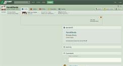 Desktop Screenshot of havokpanda.deviantart.com