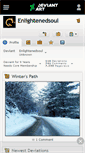 Mobile Screenshot of enlightenedsoul.deviantart.com