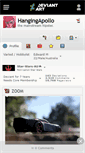 Mobile Screenshot of hangingapollo.deviantart.com