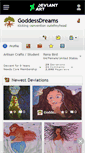 Mobile Screenshot of goddessdreams.deviantart.com