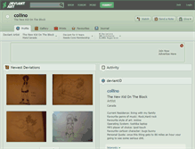 Tablet Screenshot of collino.deviantart.com