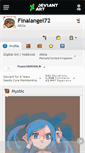 Mobile Screenshot of finalangel72.deviantart.com