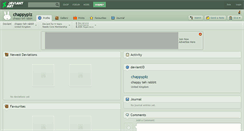 Desktop Screenshot of chappyplz.deviantart.com