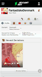 Mobile Screenshot of fantastiskedenmark.deviantart.com