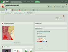 Tablet Screenshot of fantastiskedenmark.deviantart.com