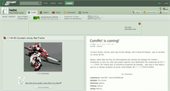 Desktop Screenshot of hadoc.deviantart.com