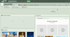 Desktop Screenshot of irysgundam005.deviantart.com