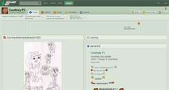Desktop Screenshot of courtney-fc.deviantart.com