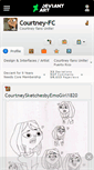 Mobile Screenshot of courtney-fc.deviantart.com