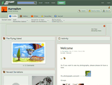Tablet Screenshot of murrealism.deviantart.com