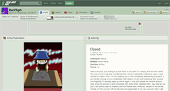Desktop Screenshot of darktoph.deviantart.com