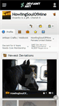 Mobile Screenshot of howlingsoulofmine.deviantart.com