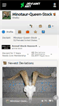 Mobile Screenshot of minotaur-queen-stock.deviantart.com