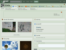 Tablet Screenshot of drianka.deviantart.com