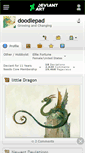 Mobile Screenshot of doodlepad.deviantart.com