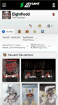 Mobile Screenshot of eightredd.deviantart.com